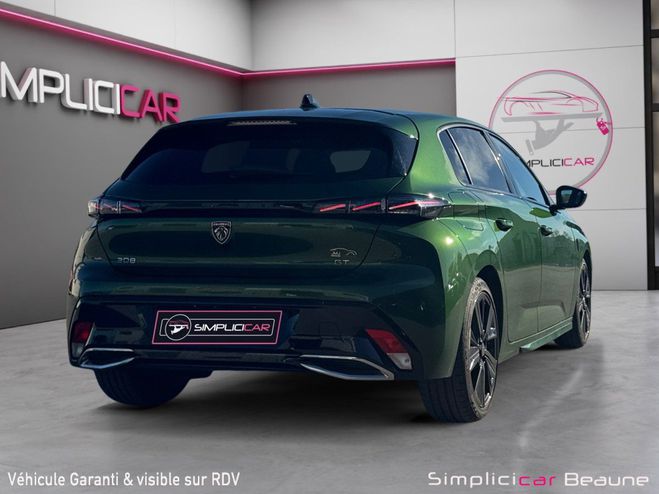 Peugeot 308 130ch SS EAT8 GT entretien garantie 12 m Vert de 2022