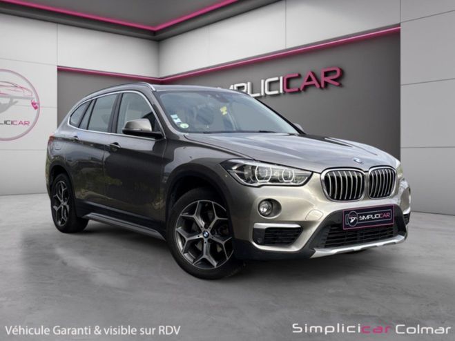 BMW X1 F48 xDrive 18d 150 ch BVA8 xLine Gris de 2015
