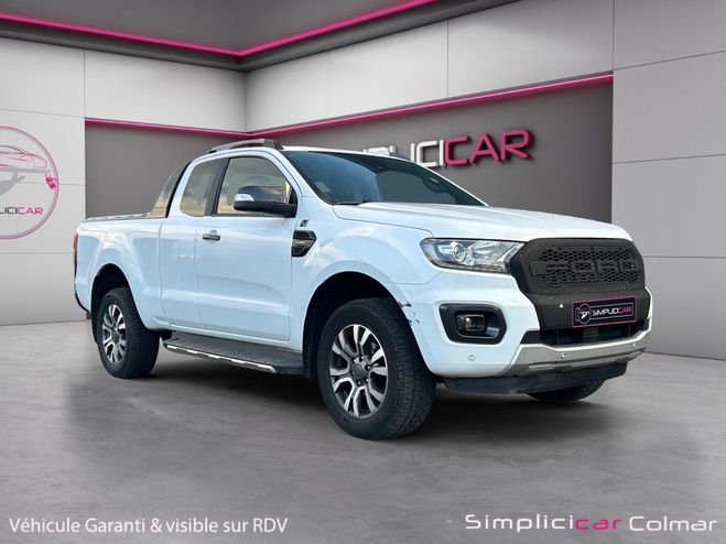Ford Ranger SUPER CABINE URGENT ! 213 BV10 WILDTRAK  Blanc de 2019