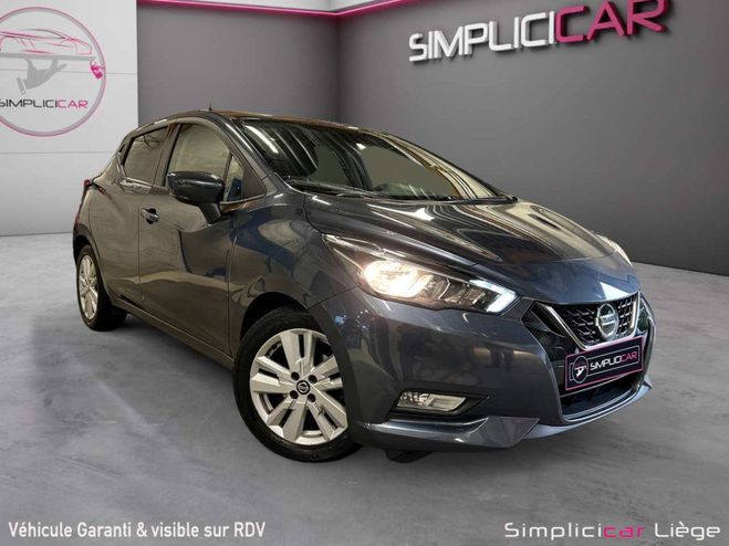 Cliquer pour voir la photo suivante Nissan Micra 1.0 IG-T Tekna Xtronic Bleu Métallisé de