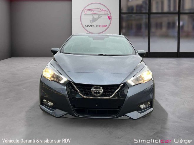 Nissan Micra 1.0 IG-T Tekna Xtronic Bleu Mtallis de 