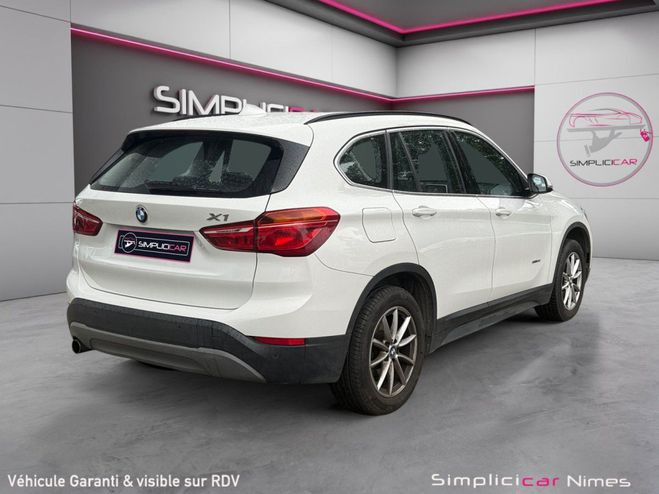 BMW X1 F48 sDrive 18i 136 ch Lounge - Radar de  Blanc de 2016