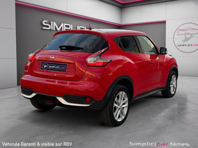 Nissan Juke 1.2e DIG-T 115 Acenta - Camra de recul  Rouge de 2016