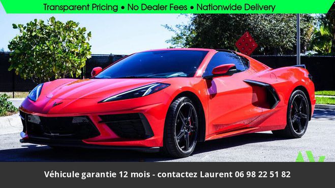 Chevrolet Corvette C8 3lt stingray hors homologation 4500e Rouge de 2020