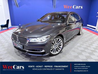  Voir détails -BMW Serie 7 740E IPERFORMANCE 326CH PHEV HYBRID EXCL à Rouen (76)