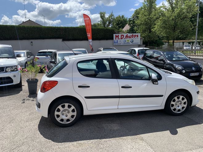 Peugeot 207 1.4 hdi 2007 blanc de 2008