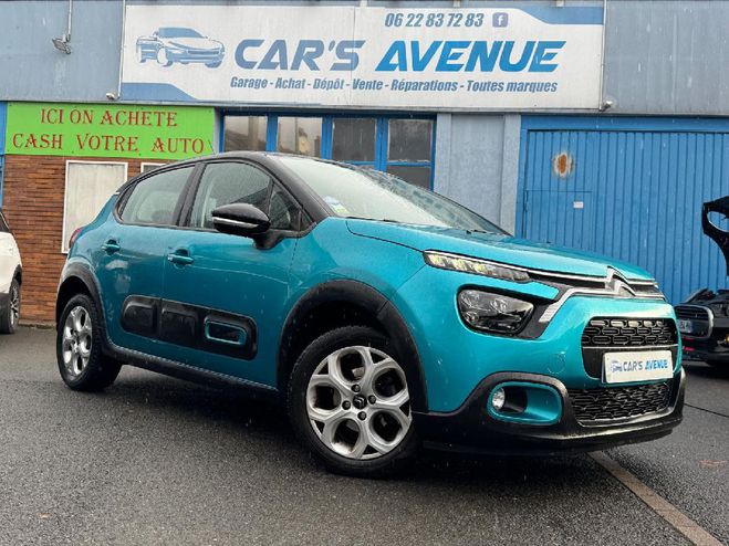 Cliquer pour voir la photo suivante Citroen C3 PureTech 110 SetS EAT6 Shine BLEU de 2020