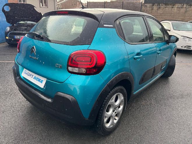 Citroen C3  PureTech 110 SetS EAT6 Shine BLEU de 2020