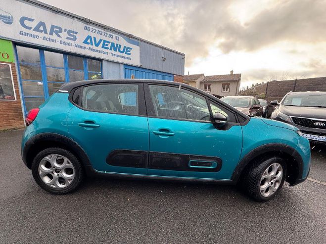 Citroen C3  PureTech 110 SetS EAT6 Shine BLEU de 2020