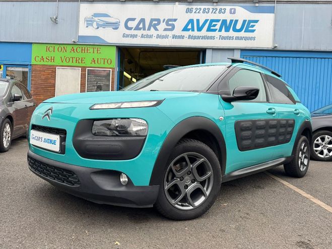 Citroen C4 Cactus  BlueHDi 100 SetS ETG6 Shine BLEU de 2015