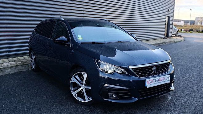 Peugeot 308 II SW PHASE 2 BLUEHDI 180 GT EAT 8 BVA Gris Anthracite Mtallis de 2019