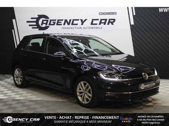 Volkswagen Golf VII 1.6 TDI CR BlueMotion 115 Carat Noir de 2017