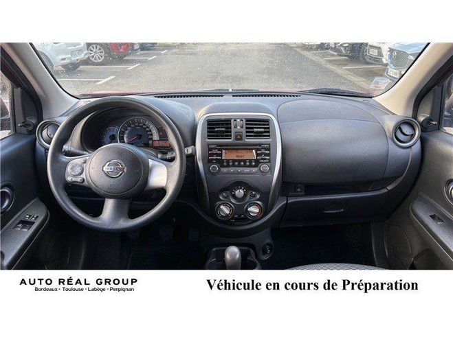Nissan Micra 1.2 - 80 Visia Pack ROUGE METAL de 2016