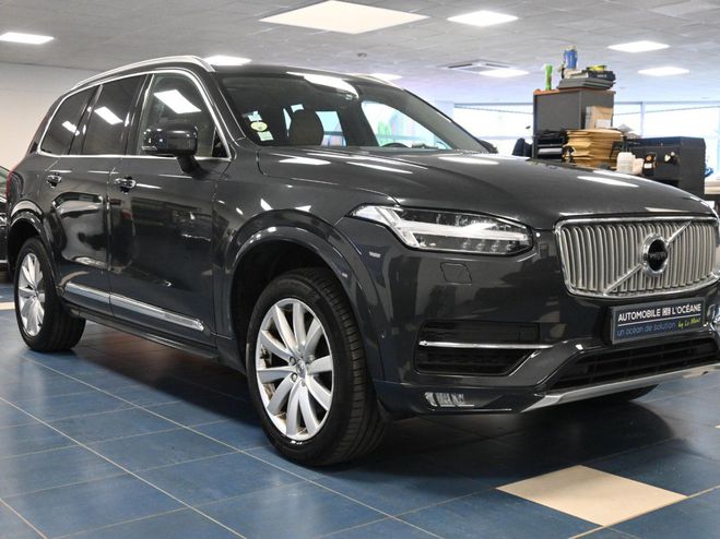 Volvo XC90 D5 AWD 225 Inscription Geartronic A 7pl GRIS ALU de 2015
