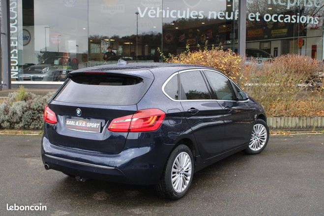 BMW Serie 2 Active Tourer (f45) (2) 218d luxury bva8 Bleu de 2016