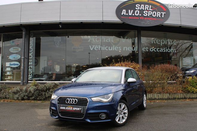 Audi A1 Sportback 1.2 tfsi 86 ambition premiere  Bleu de 2013