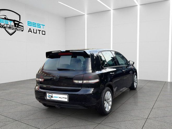 Volkswagen Golf VI 1.6 TDI 105CH BLUEMOTION FAP CONFORTL Noir de 2010