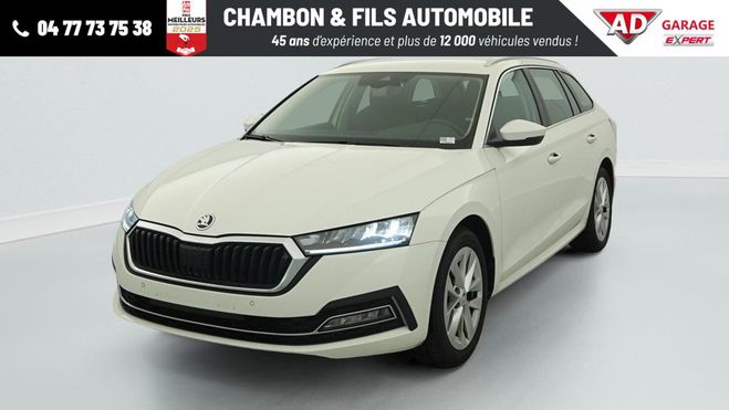 Skoda Octavia Combi 2.0 TDI 150 ch DSG7 Ambition Blanc de 2022