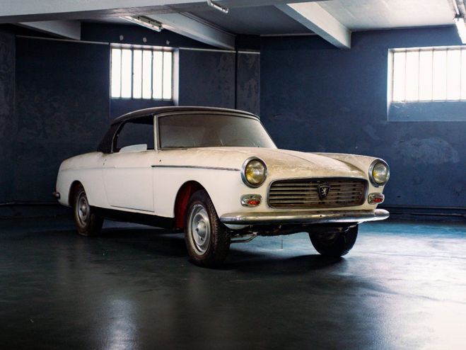 Peugeot 404 1964 ? cabriolet injection blanc de 1964