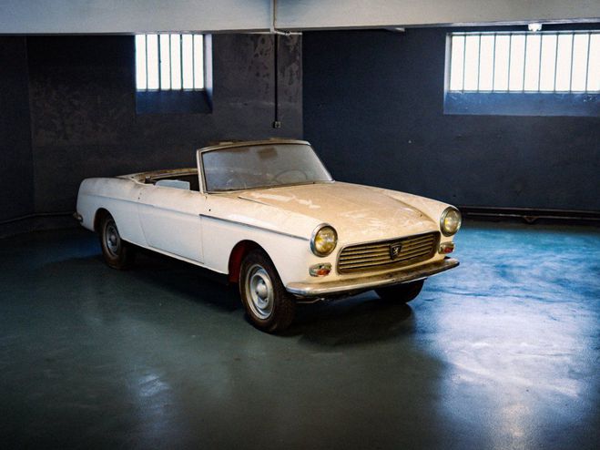Peugeot 404 1964 ? cabriolet injection blanc de 1964
