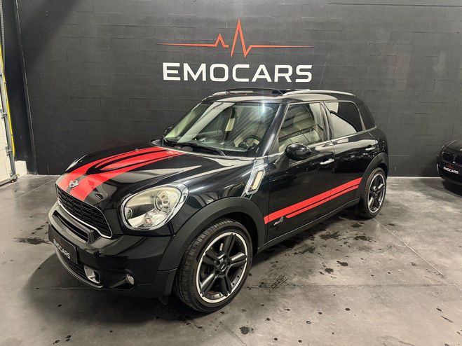 Mini Cooper D COUNTRYMAN SD 143 ALL4 PACK RED HOT CH Noir de 2013
