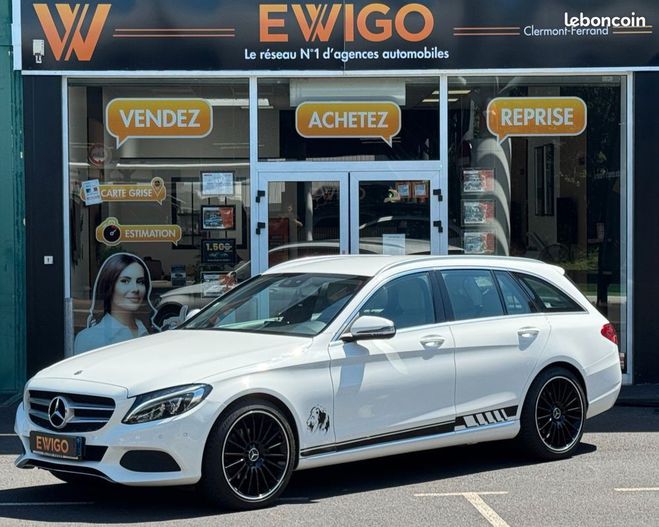 Mercedes Classe C break 2.2 220 cdi 170ch sport edition bv Blanc de 2016