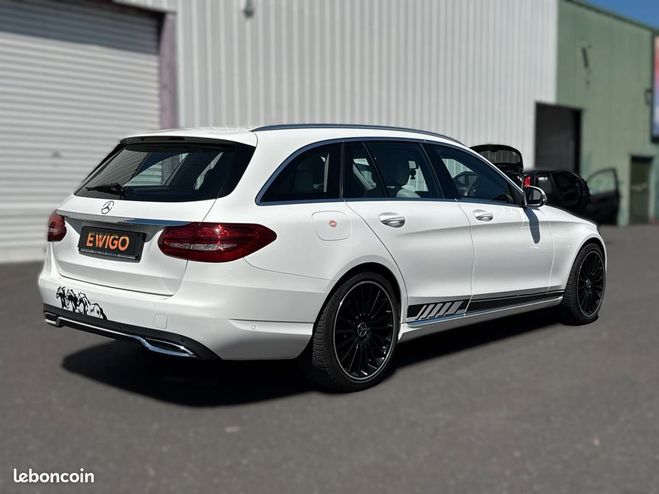 Mercedes Classe C break 2.2 220 cdi 170ch sport edition bv Blanc de 2016