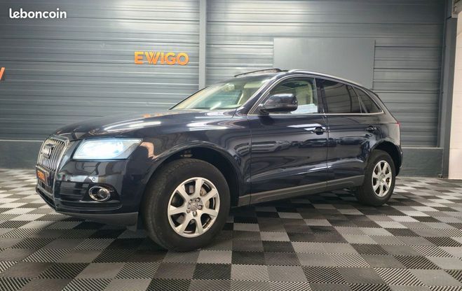 Audi Q5 2.0 tdi 177 ambition luxe quattro s-tron Bleu de 2013