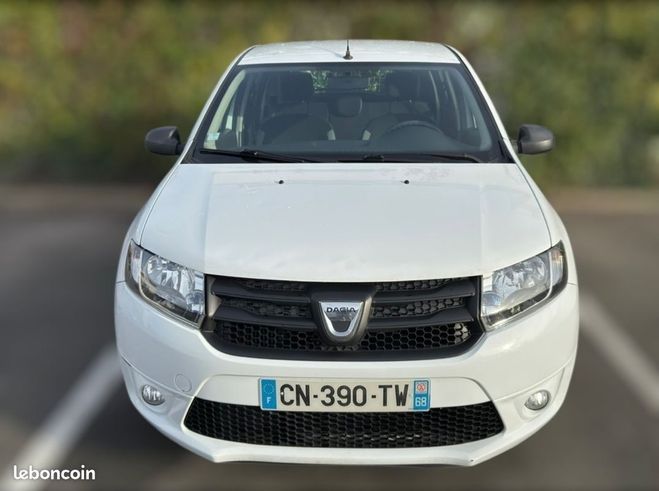 Cliquer pour voir la photo suivante Dacia Sandero 1.5 dci 75 ambiance-ct-ok-garantie 6 moi Blanc de 2012