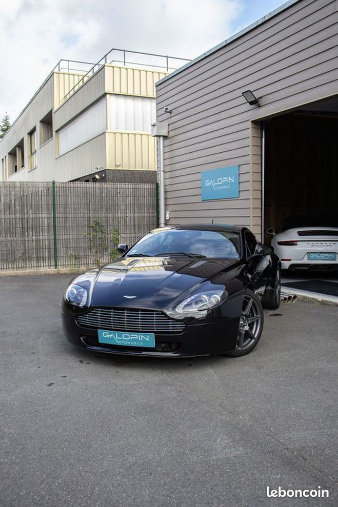 Aston martin V8 Vantage 4.3 385 ? Bote manuelle Noir de 2007