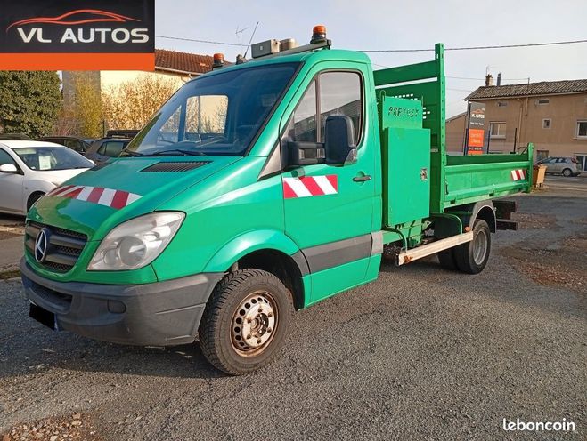 Mercedes Sprinter 513 CDI Benne 130 cv Anne 2012 Vert de 2012