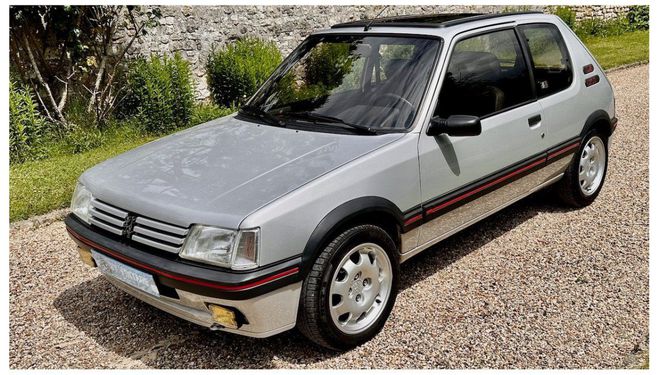 Peugeot 205 gti 1.9 l 1991 Gris Futura de 1991