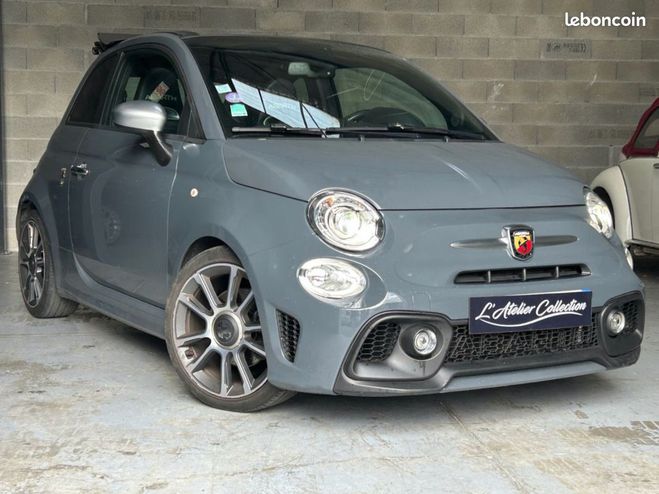 Abarth 500 Fiat C 595 DCAPOTABLE CARPLAY GARANTIE  Gris de 2018