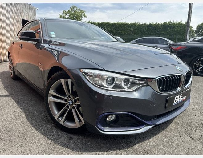 BMW Serie 4 Gran Coupe (F36) 420DA 184CH SPORT Gris F de 2015