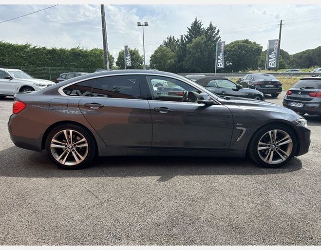 BMW Serie 4 Gran Coupe (F36) 420DA 184CH SPORT Gris F de 2015