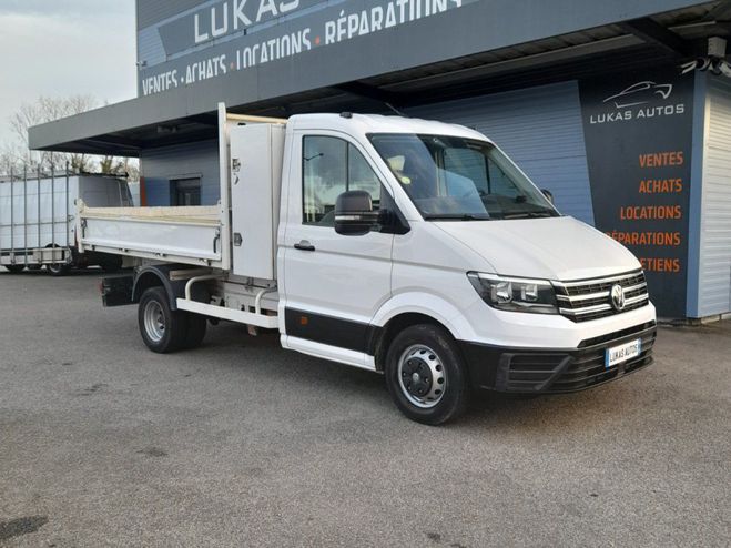 Volkswagen Crafter CHASSIS CABINE BENNE+ COFFRE 2.0 TDI 177 Blanc de 2019