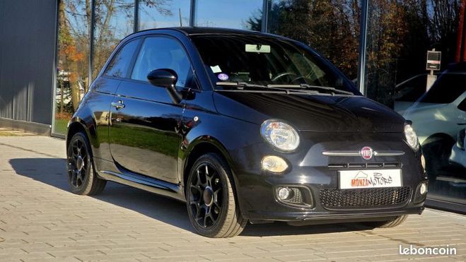 Cliquer pour voir la photo suivante Fiat 500 1.2 8V 69CH S Noir de 2014