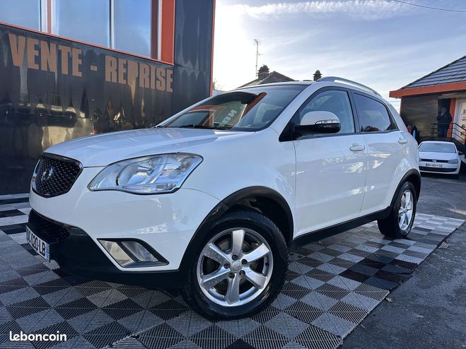Ssangyong Korando 200 E-XDI LUXE 4WD BA Blanc de 2012