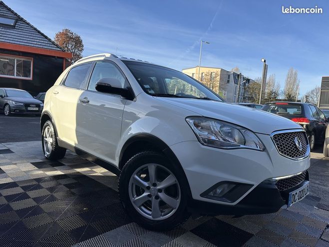 Ssangyong Korando 200 E-XDI LUXE 4WD BA Blanc de 2012