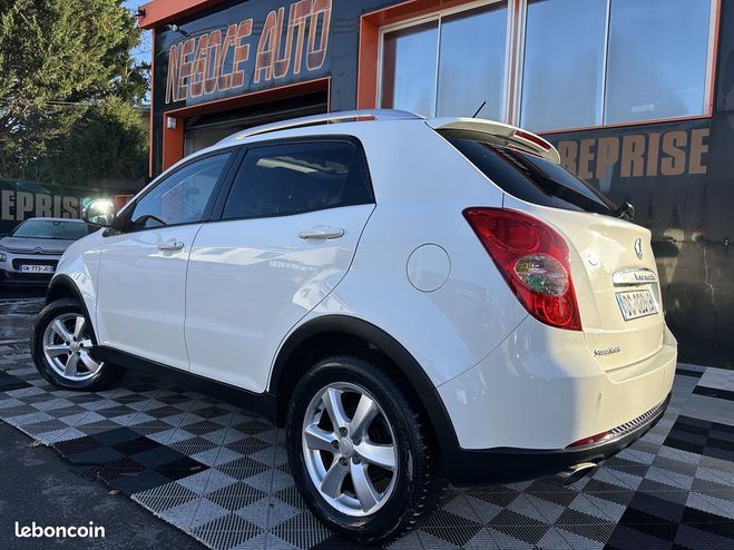 Ssangyong Korando 200 E-XDI LUXE 4WD BA Blanc de 2012