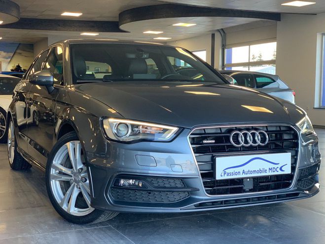Audi A3 Sportback A3 III 2.0 TDI 184 S LINE QUAT Gris Metal de 2015