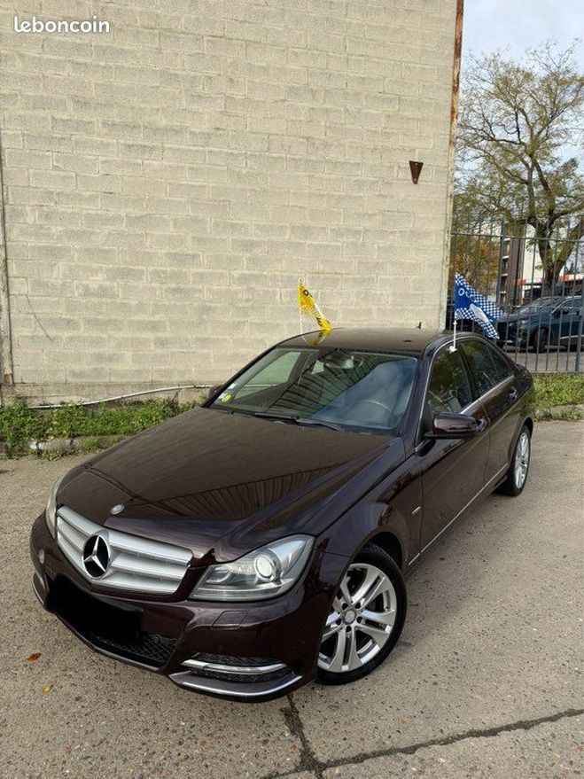Mercedes Classe C C200 CDi 136CV Avantgarde Anne 06-2012  Marron de 2012