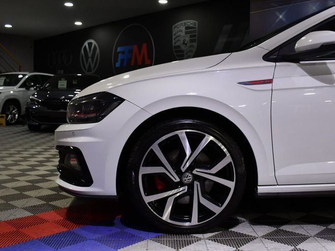Volkswagen Polo GTI 2.0 TSI 200 DSG GPS Virtual Car Play Blanc de 2019