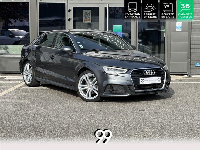 Cliquer pour voir la photo suivante Audi A3 150 TDI - BERLINE - S-LINE GRIS DAYTONA EFFET NACRE de 2017