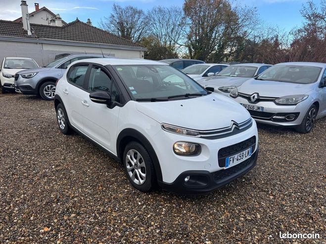 Citroen C3 BlueHDI 100 FEEL Nav Historique d'entret Blanc de 2020