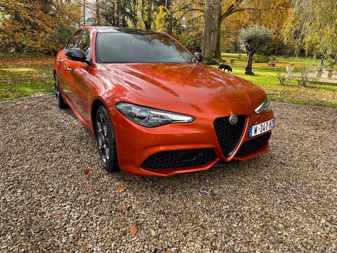 Cliquer pour voir la photo suivante Alfa romeo Giulia 2.0 TB 280ch Veloce AT8 Covering Orange de 2021