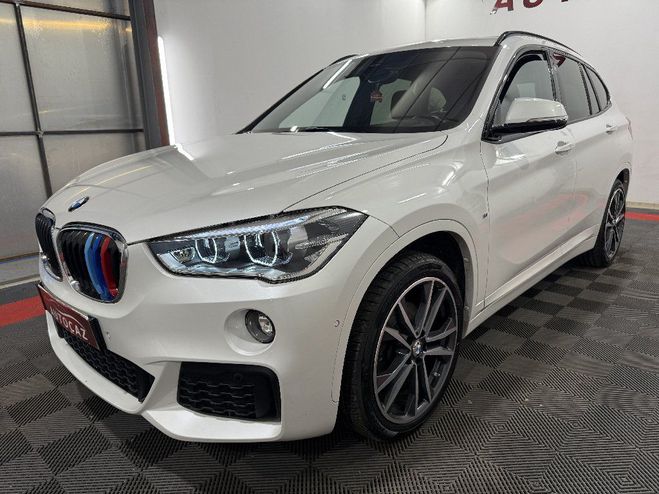 BMW X1 F48 xDrive 18d 150ch M Sport +109500kms Blanc de 2018