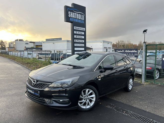 Cliquer pour voir la photo suivante Opel Astra sports tourer 1.5 D 122ch Elegance BVA9 NOIR de 2019
