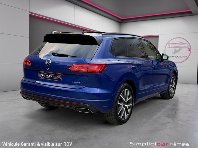 Volkswagen Touareg R 3.0 TSI eHybrid 462 ch Tiptronic 8 4Mo Bleu de 2020