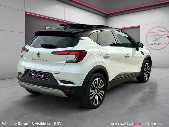 Renault Captur 1.3 TCE ICONIC - Toit ouvrant - Camra 3 Blanc de 2023